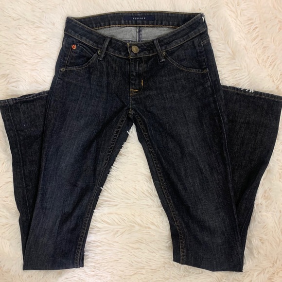 Hudson Carly Flap Pocket Straight Jeans - Picture 3 of 13